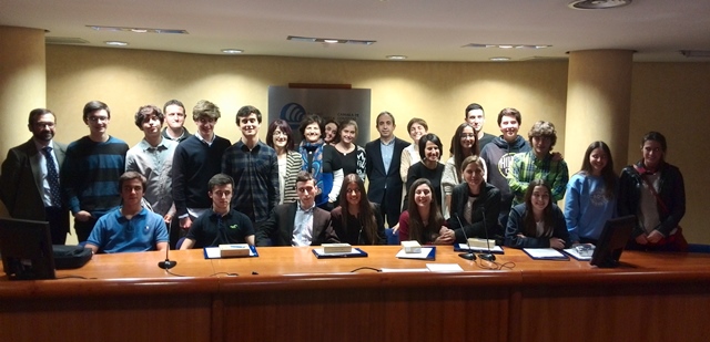 Gaztelueta finalista en el Concurso "Preuniversitarios y Empresa 2015" organizado por la Cámara de Comercio de Bilbao