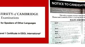 Gaztelueta: University of Cambridge ESOL examinations