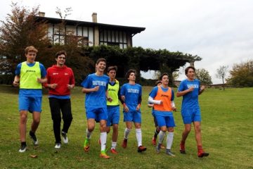 Gaztelueta: entrenamiento equipo Juvenil de fútbol 2017/18