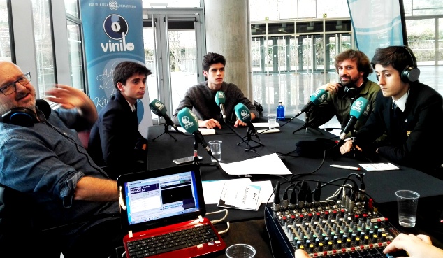 Gaztelueta: programa de Radio Vinilo FM en el Bilbao World Football Summit (Euskalduna Jauregia - Palacio Euskalduna)
