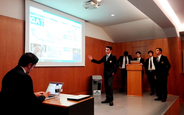 Gaztelueta: presentación del proyecto ESAU (Empresa Simulada)