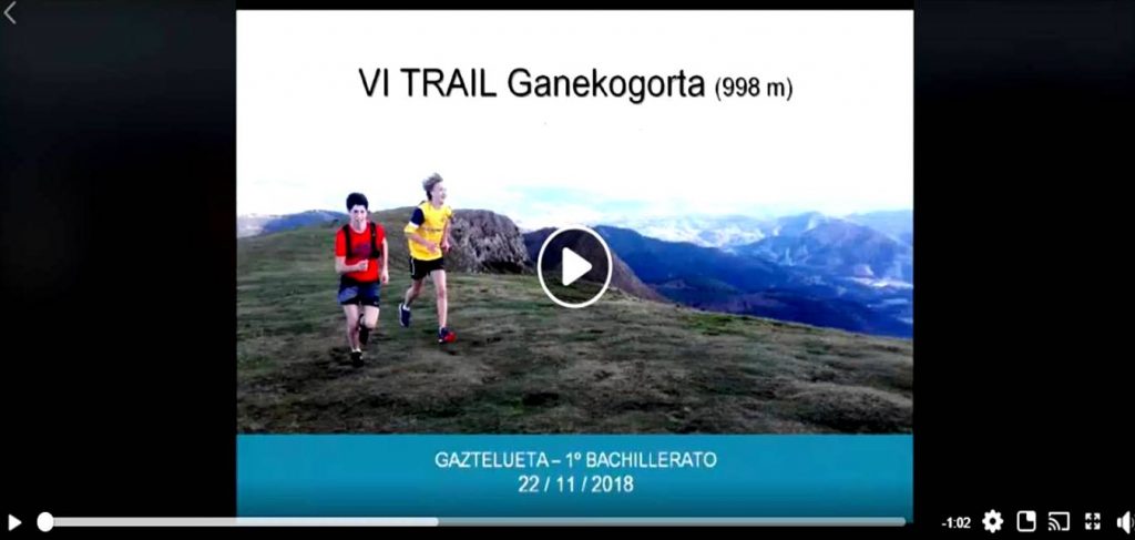 VÍDEO - VI TRAIL Ganekogorta (998 m)