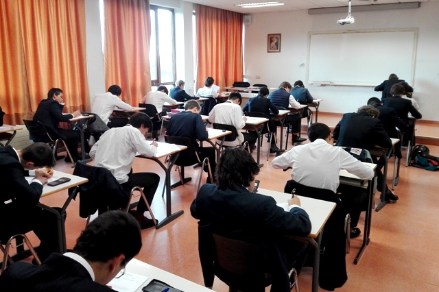 Empiezan los exámenes finales en Gaztelueta