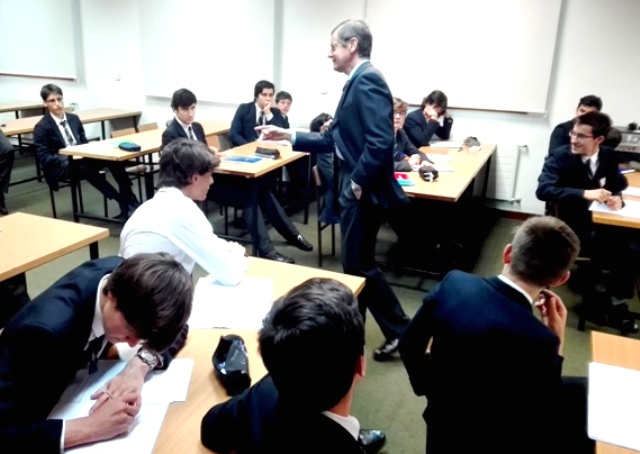Ramón Múgica (15 Prom) con BTS de Gaztelueta