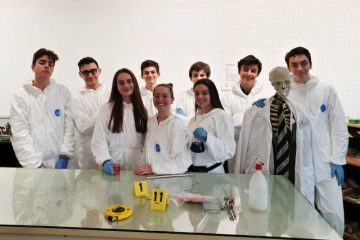 Forensic Science Gaztelueta en colegio FAES Milán