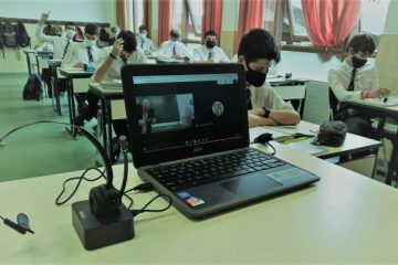 Bachillerato en Gaztelueta clase en streaming